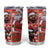 Canadian Christmas Tumbler Cup Santa Hoho Holiday - A Beaver and Moose - Wonder Print Shop