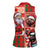 Canadian Christmas Women Sleeveless Polo Shirt Santa Hoho Holiday - A Beaver and Moose - Wonder Print Shop