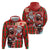Canadian Christmas Zip Hoodie Santa Hoho Holiday - A Beaver and Moose - Wonder Print Shop