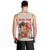 Personalised Japanese Culture Hawaii Style Men Tank Top Japanese Samurai with Hawaiian Pattern - Wonder Print Shop