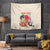 Personalised Japanese Culture Hawaii Style Tapestry Japanese Samurai with Hawaiian Pattern - Wonder Print Shop
