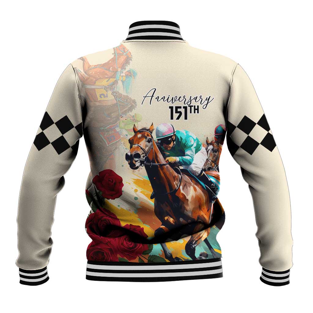 Kentucky Horse Racing 151st Anniversary Baseball Jacket LT03