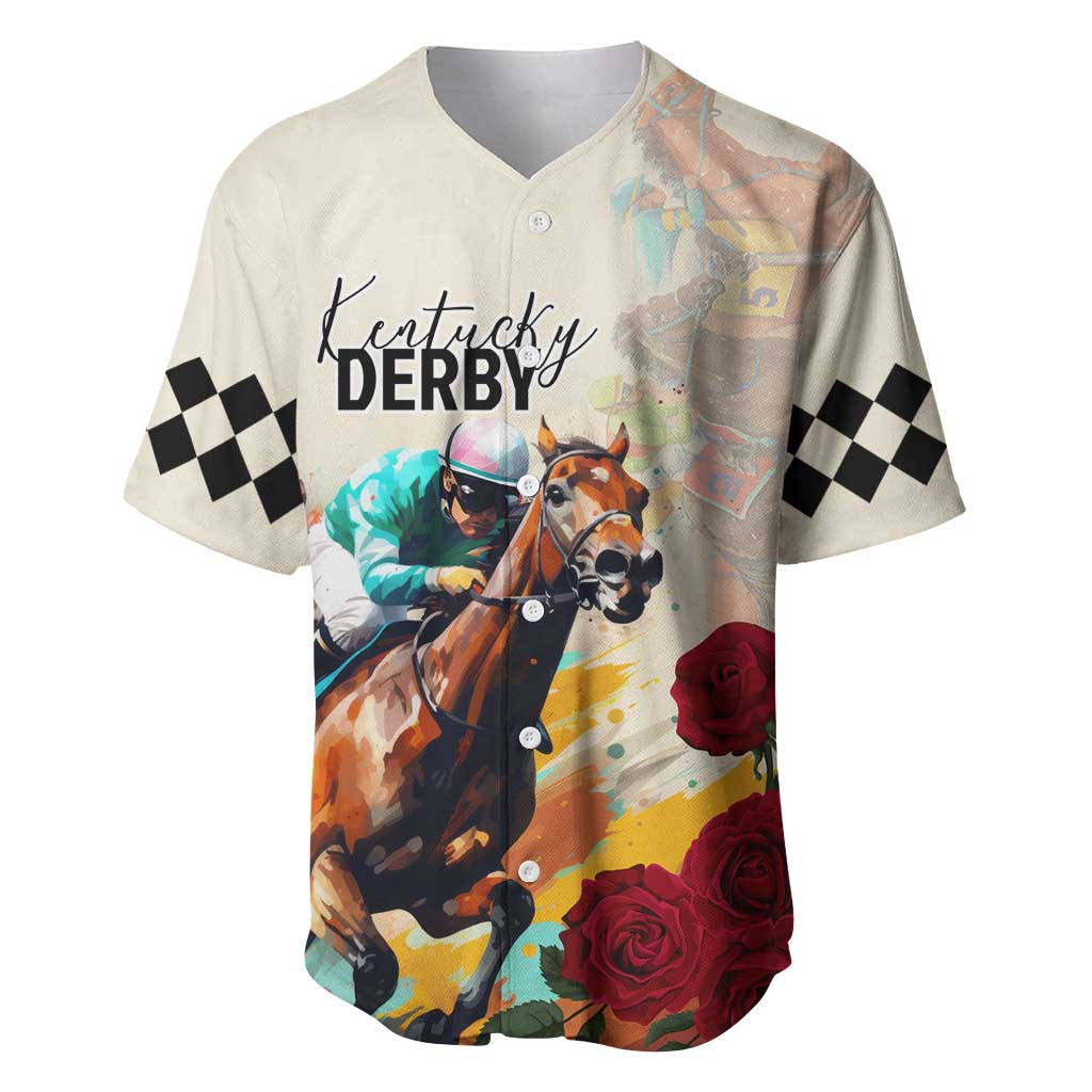 Kentucky Horse Racing 151st Anniversary Baseball Jersey LT03