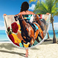 Kentucky Horse Racing 151st Anniversary Beach Blanket LT03