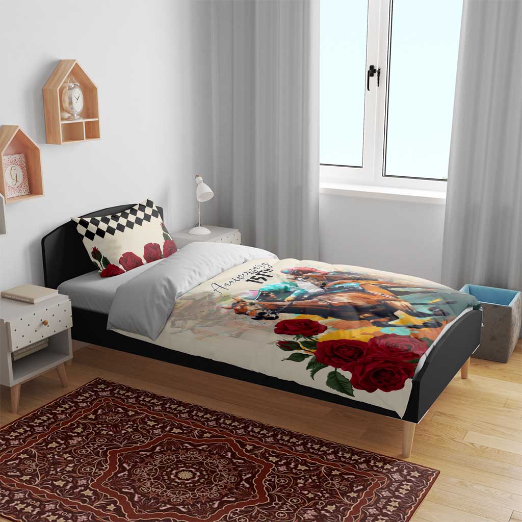 Kentucky Horse Racing 151st Anniversary Bedding Set LT03