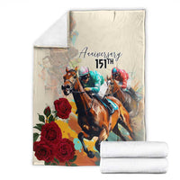 Kentucky Horse Racing 151st Anniversary Blanket LT03