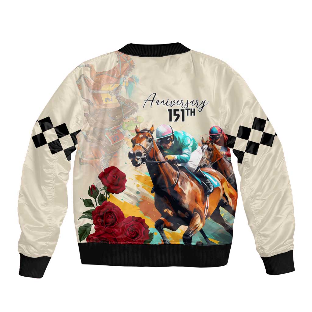 Kentucky Horse Racing 151st Anniversary Bomber Jacket LT03