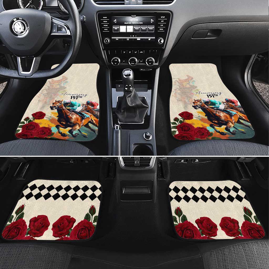 Kentucky Horse Racing 151st Anniversary Car Mats LT03