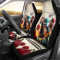 Kentucky Horse Racing 151st Anniversary Car Seat Cover LT03