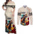 Kentucky Horse Racing 151st Anniversary Couples Matching Off Shoulder Maxi Dress and Long Sleeve Button Shirt LT03