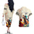 Kentucky Horse Racing 151st Anniversary Couples Matching Off The Shoulder Long Sleeve Dress and Hawaiian Shirt LT03