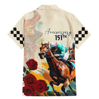 Kentucky Horse Racing 151st Anniversary Family Matching Mermaid Dress and Hawaiian Shirt LT03