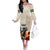 Kentucky Horse Racing 151st Anniversary Family Matching Off The Shoulder Long Sleeve Dress and Hawaiian Shirt LT03