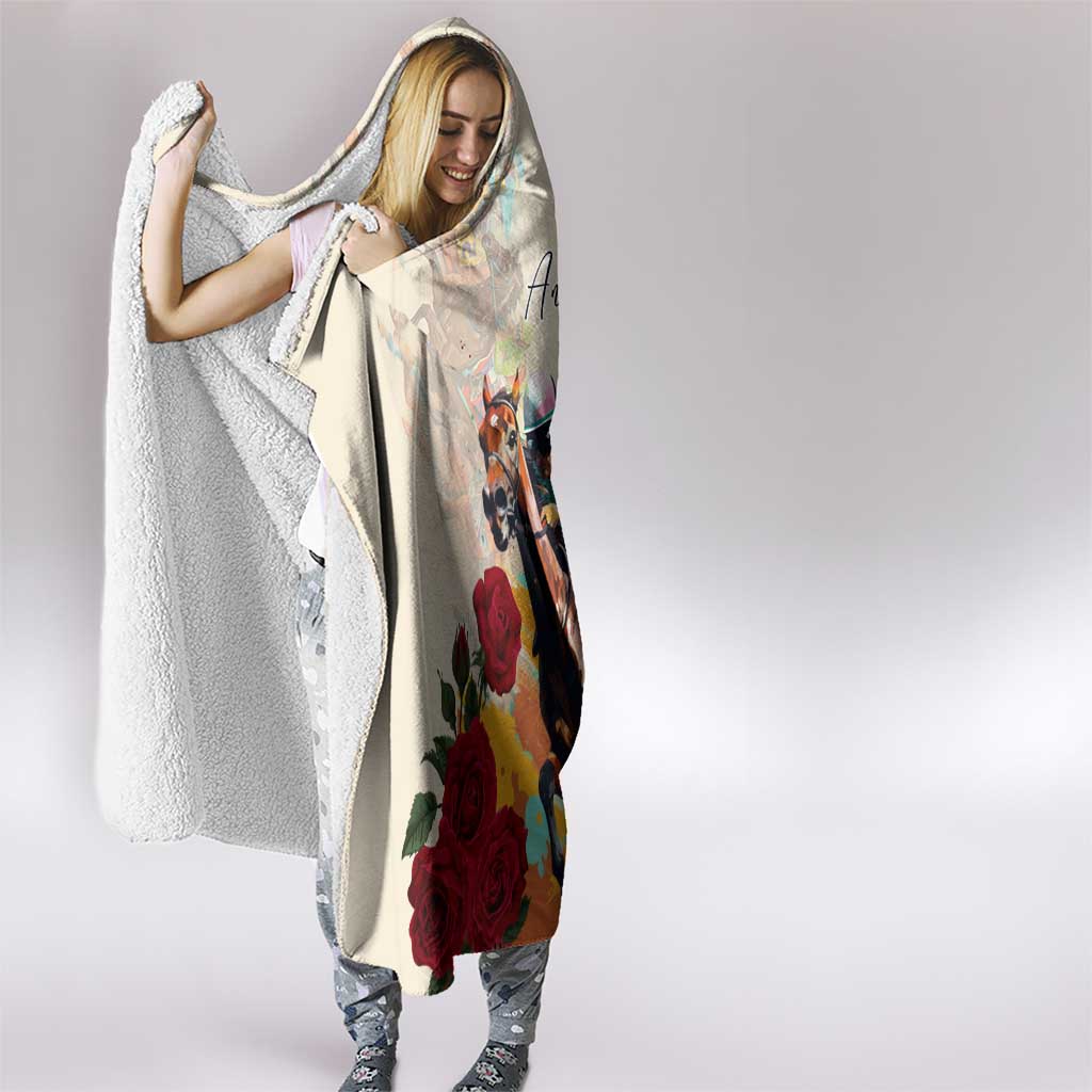 Kentucky Horse Racing 151st Anniversary Hooded Blanket LT03