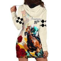 Kentucky Horse Racing 151st Anniversary Hoodie Dress LT03