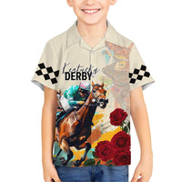 Kentucky Horse Racing 151st Anniversary Kid Hawaiian Shirt LT03