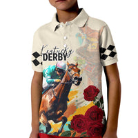 Kentucky Horse Racing 151st Anniversary Kid Polo Shirt LT03
