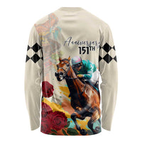 Kentucky Horse Racing 151st Anniversary Long Sleeve Shirt LT03