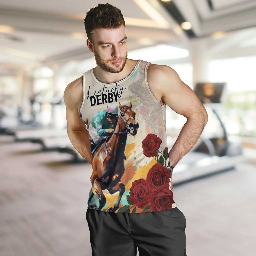 Kentucky Horse Racing 151st Anniversary Men Tank Top LT03