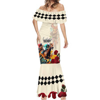 Kentucky Horse Racing 151st Anniversary Mermaid Dress LT03