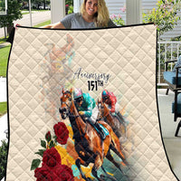 Kentucky Horse Racing 151st Anniversary Quilt LT03