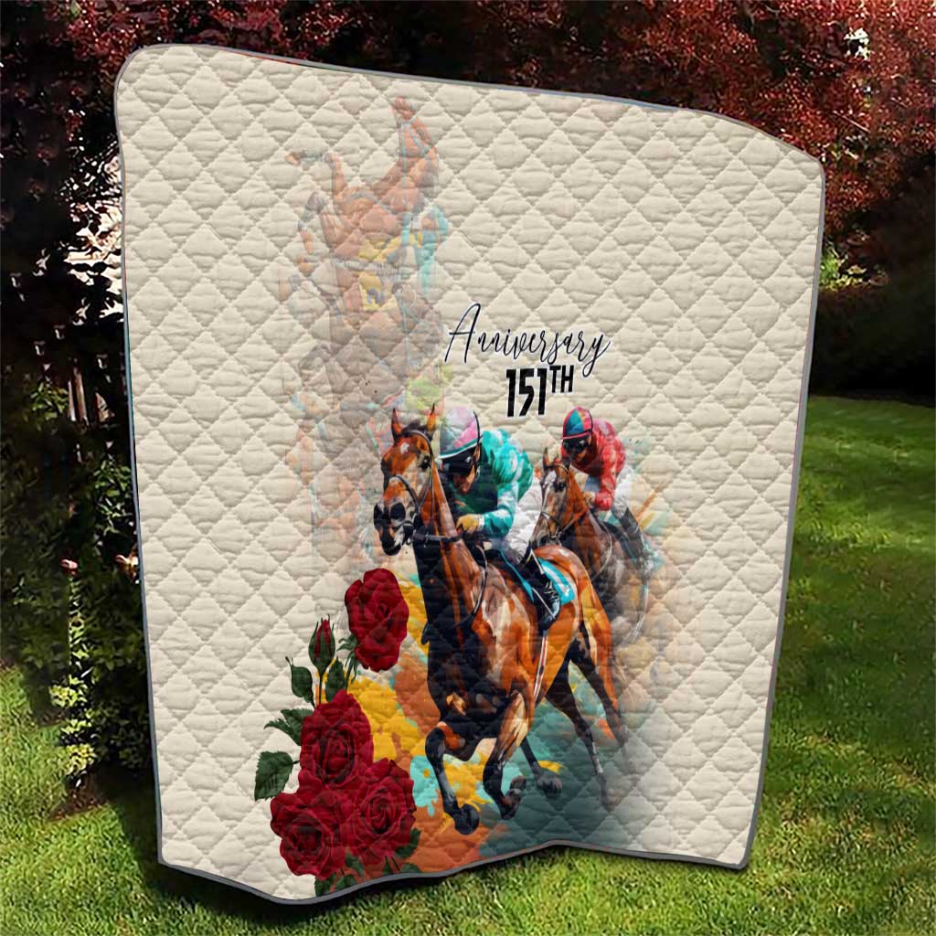 Kentucky Horse Racing 151st Anniversary Quilt LT03