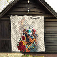 Kentucky Horse Racing 151st Anniversary Quilt LT03