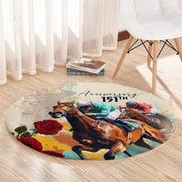 Kentucky Horse Racing 151st Anniversary Round Carpet LT03