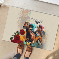 Kentucky Horse Racing 151st Anniversary Rubber Doormat LT03
