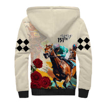 Kentucky Horse Racing 151st Anniversary Sherpa Hoodie LT03