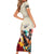 Kentucky Horse Racing 151st Anniversary Short Sleeve Bodycon Dress LT03