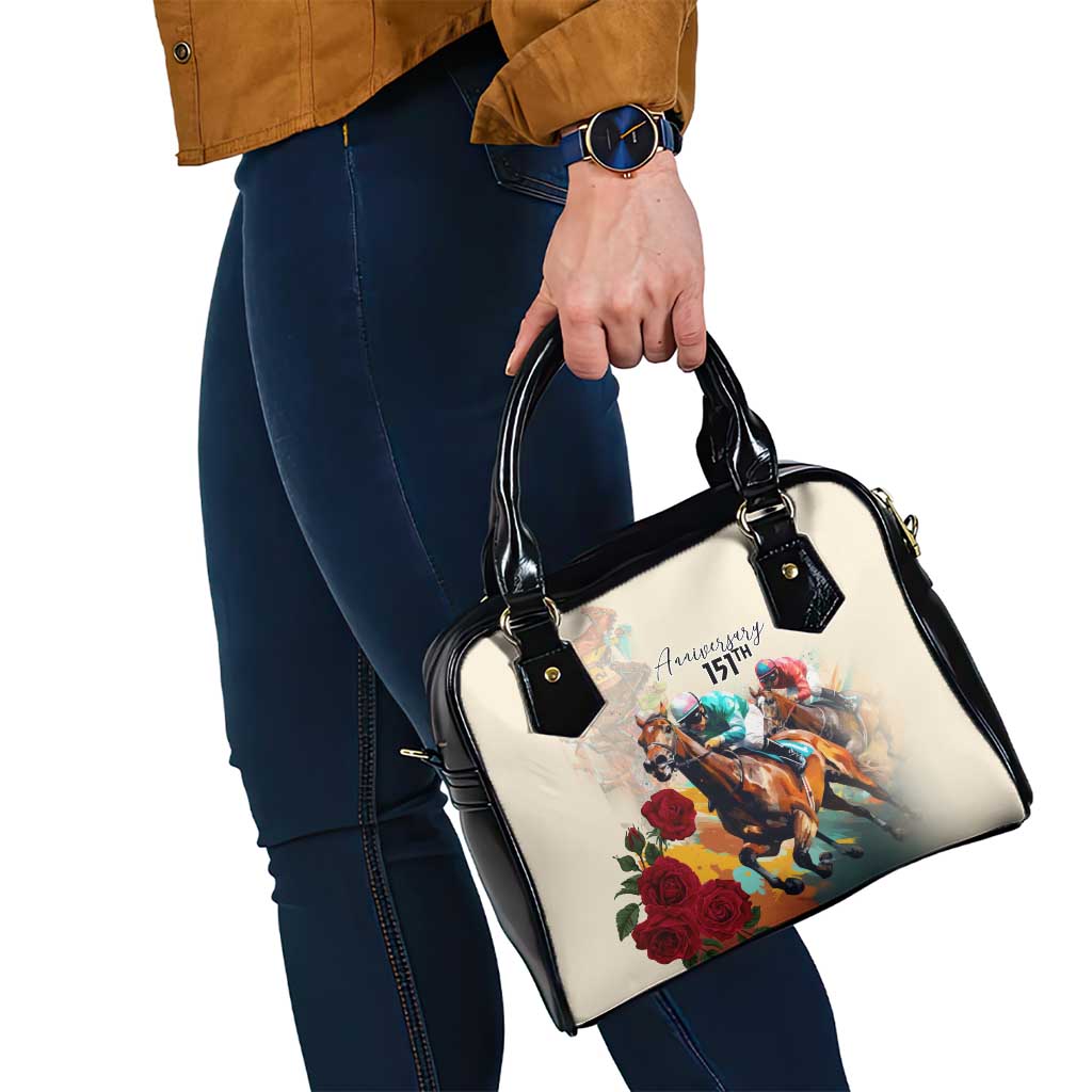 Kentucky Horse Racing 151st Anniversary Shoulder Handbag LT03