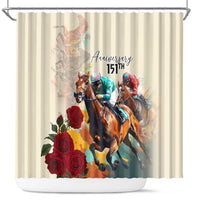 Kentucky Horse Racing 151st Anniversary Shower Curtain LT03