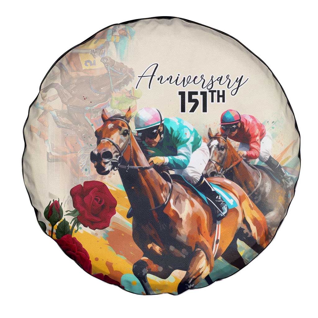 Kentucky Horse Racing 151st Anniversary Spare Tire Cover LT03
