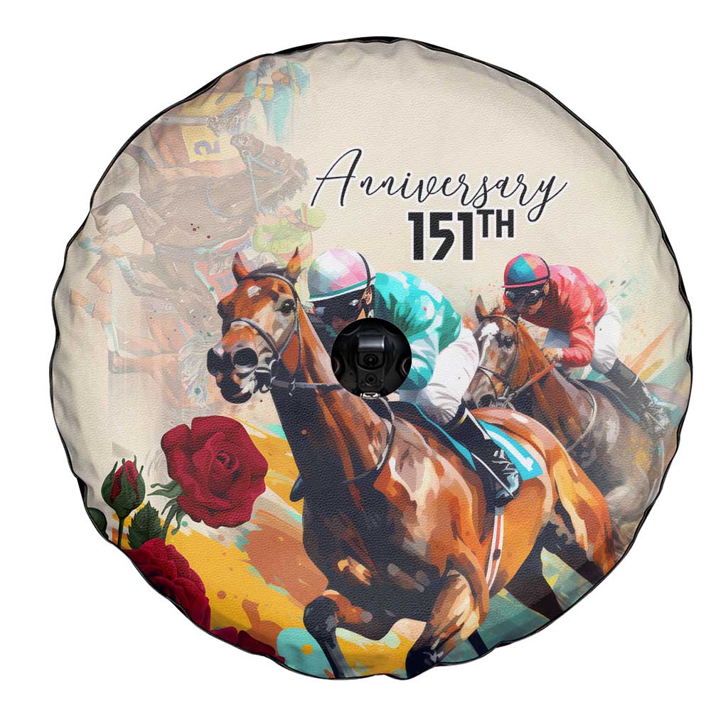 Kentucky Horse Racing 151st Anniversary Spare Tire Cover LT03
