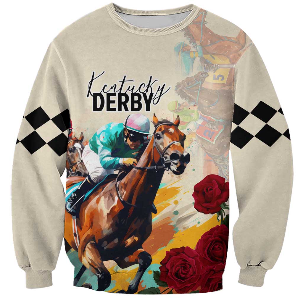 Kentucky Horse Racing 151st Anniversary Sweatshirt LT03