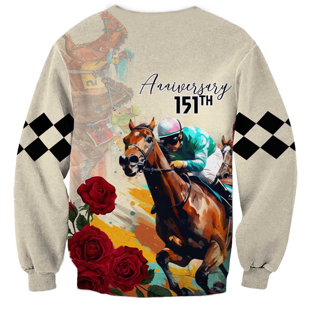 Kentucky Horse Racing 151st Anniversary Sweatshirt LT03