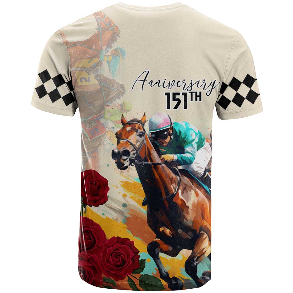 Kentucky Horse Racing 151st Anniversary T Shirt LT03