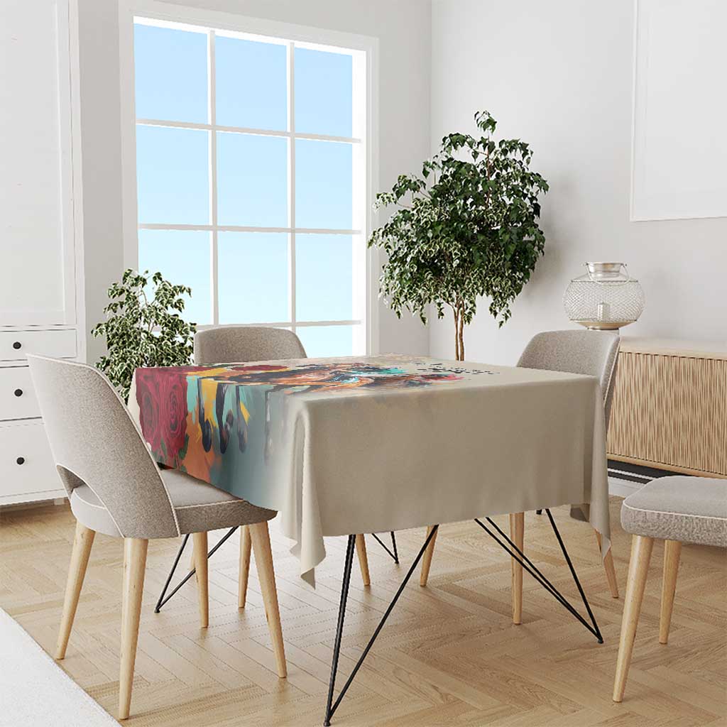 Kentucky Horse Racing 151st Anniversary Tablecloth LT03