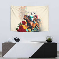 Kentucky Horse Racing 151st Anniversary Tapestry LT03