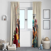 Kentucky Horse Racing 151st Anniversary Window Curtain LT03