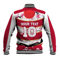 Custom Japan Rugby Baseball Jacket Sakura Blossom Go Champion 2024 - Wonder Print Shop