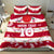Custom Japan Rugby Bedding Set Sakura Blossom Go Champion 2024 - Wonder Print Shop