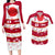 Custom Japan Rugby Couples Matching Long Sleeve Bodycon Dress and Hawaiian Shirt Sakura Blossom Go Champion 2024 - Wonder Print Shop