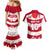 Custom Japan Rugby Couples Matching Mermaid Dress and Hawaiian Shirt Sakura Blossom Go Champion 2024 - Wonder Print Shop