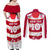 Custom Japan Rugby Couples Matching Off Shoulder Maxi Dress and Long Sleeve Button Shirt Sakura Blossom Go Champion 2024 - Wonder Print Shop