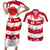 Custom Japan Rugby Couples Matching Short Sleeve Bodycon Dress and Hawaiian Shirt Sakura Blossom Go Champion 2024 - Wonder Print Shop