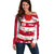 Custom Japan Rugby Off Shoulder Sweater Sakura Blossom Go Champion 2024 - Wonder Print Shop