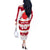 Custom Japan Rugby Off The Shoulder Long Sleeve Dress Sakura Blossom Go Champion 2024 - Wonder Print Shop
