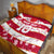 Custom Japan Rugby Quilt Sakura Blossom Go Champion 2024 - Wonder Print Shop